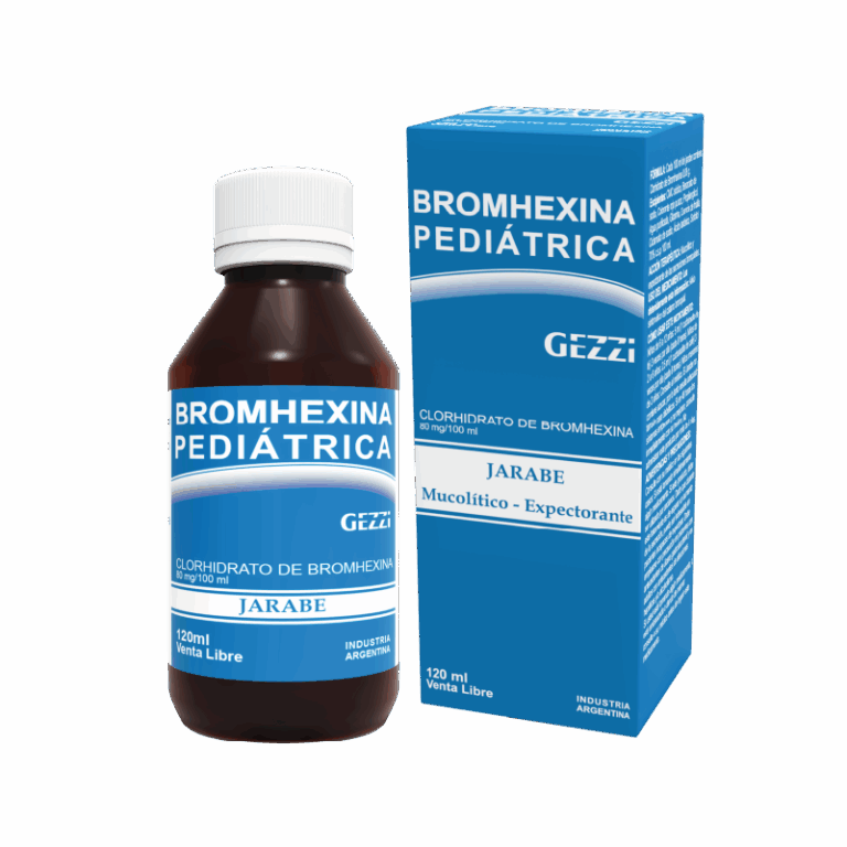 Bromhexina Gezzi Pediátrico jarabe