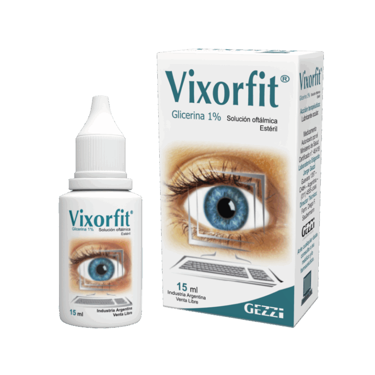 Vixorfit gotas oftálmicas